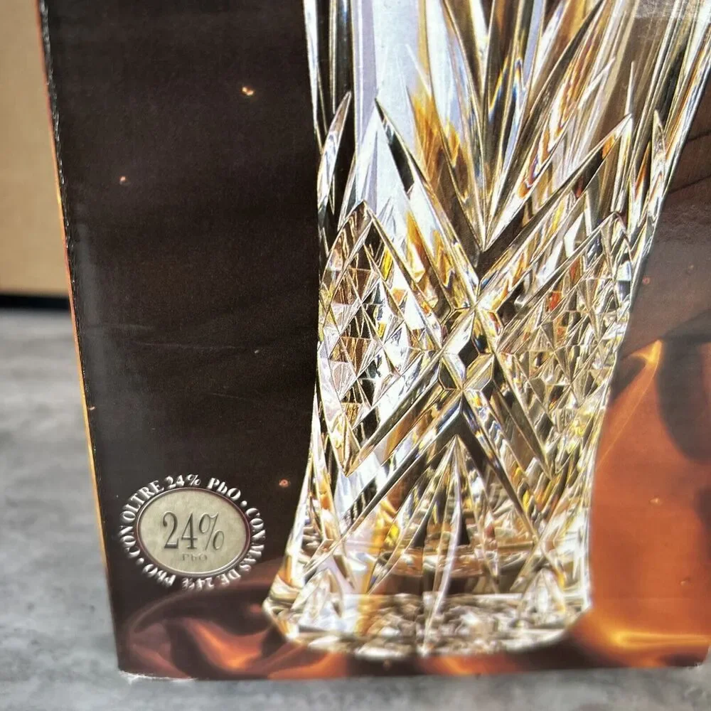 Vintage Verrerie Cristallerie D'arques Crystal‎ Vase Made In France